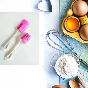 Silikon Spatula ve Fırça Seti 2'li