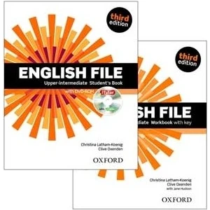 Oxford University Press English File Upper Intermediate (3rd Edition) Student's Book + Workbook + CD