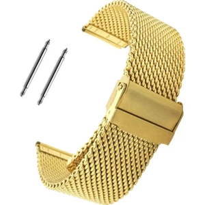 Daniel Klein Saat Uyumlu Paslanmaz Çelik Kalın Örgü Hasır Saat Kordonu