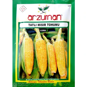 Küçük Çiftlik Tatlı Mısır Tohumu 25 gr Hibrit Şeker Mısır