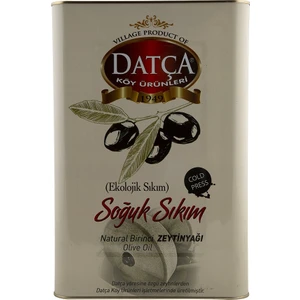 Datça Soğuk Sıkım Zeytinyağı Teneke 18 lt