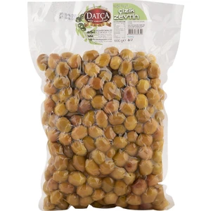 Yağlı Yeşil Çizik Zeytin (Vakumlu) 1000gr