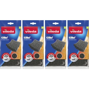 Glitzi Power Inox Pad Sünger 2'li Paket x 4 Adet