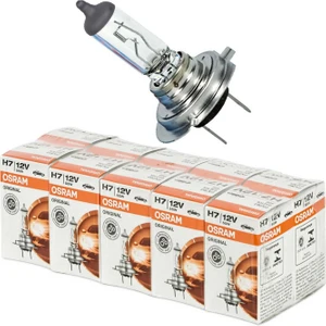 10 Adet Osram 64210 H7 Far Ampulü 12 volt 55 Watt Made In Germany