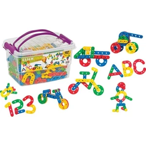 Click Clack Box Eğitici Şekiller 192 Parça