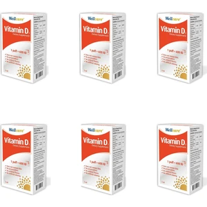 Vitamin D3 600 Iu 5 ml x 6'lı