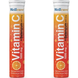 Vitamin C 1000 Mg 15 Tablet Efervesan 2'li