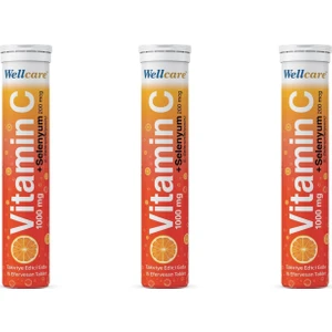 Vitamin C 1000 Mg 15 Tablet Efervesan 3'lü