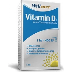 Vitamin D3 400 Iu 5 ml x