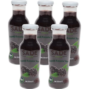 Sade Organik Karadut Suyu 5X250 ml