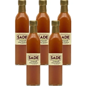 Sade Organik Elma Sirkesi 5X500 ml