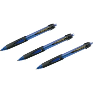 SN-220 Power Tank Basmalı Tükenmez Kalem 1.0 mm Mavi 3'lü