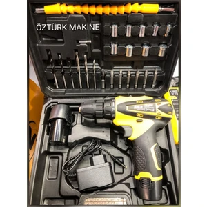 Bn5 Darbesiz 12V Şarjlı Matkap 25 Parca Uc Set Hedıyelı