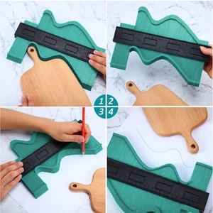 Çok Fonksiyonlu Plastik Kontur Ölçüm Cihazı Ahşap Fayans Şekillendirme Kalıbı