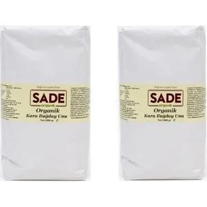 Sade Organik Karabuğday Unu 2X1000 gr