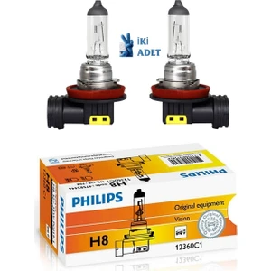 H8 12v 35w Standart  Ampul (Iki Adet) 12360 C1 Ean- 8727900374711