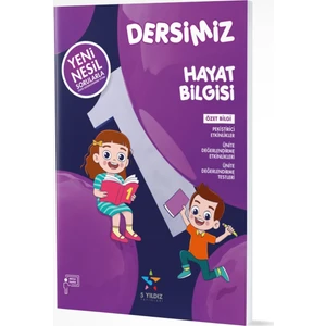 5 Yıldız Yayınları 1. Sınıf Hayat Bilgisi Etkinlikli Soru Bankası