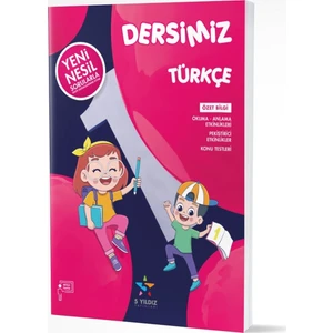 5 Yıldız Yayınları 1. Sınıf Türkçe Etkinlikli Soru Bankası