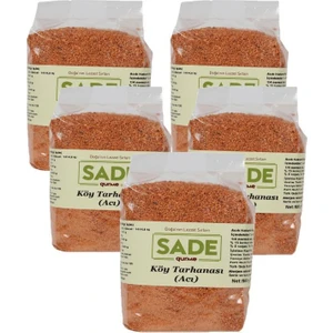 Sade Organik Acı Köy Tarhanası 5X500 gr