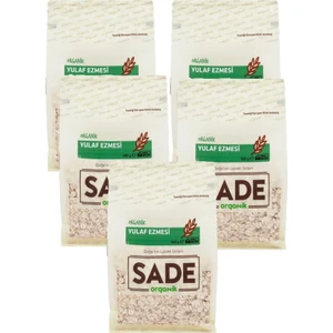 Sade Organik Yulaf Ezmesi 5X500 gr