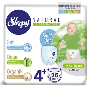 Külot Bebek Bezi 4+ Beden 26 adet