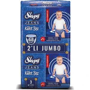 Jeans Külot Bez Midi 3 No 34'lü x 2'li