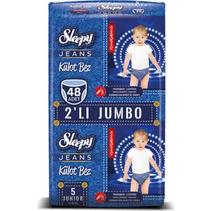 Jeans Külot Bez Junior 5 No 24'lü x 2'li
