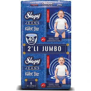 Jeans Külot Bez X-Large 6 No 20'li x 2'li