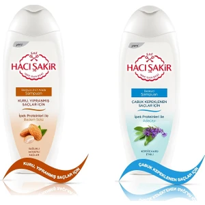 Hacı Şakir Şampuan Badem Sütlü  ve Adaçayı