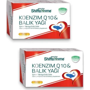 Aksu Vital Shiffa Home Koenzim Q10-OMEGA 3 x 2