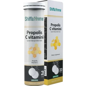 Aksu Vital Shiffa Home Propolis - C Vitamini 20 Tablet x 3