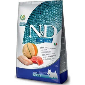N&d Ocean Somon ve Morina Balikli Kavunlu Mini Yetiskin Köpek Mamasi 2,5 kg