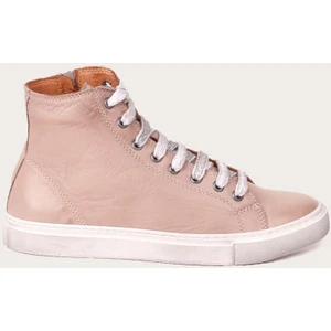 Bueno Shoes Deri Gri Kadın Spor Bot