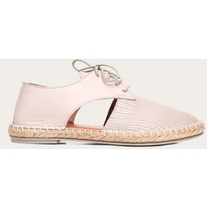 Bueno Shoes Deri Pudra Kadın Düz Babet