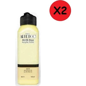 Akrilik Boya 140 ml Ayçiçeği 2 Adet