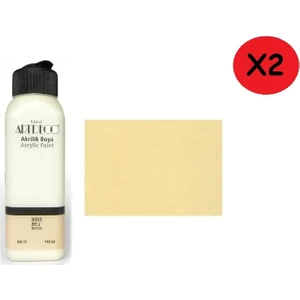 Akrilik Boya 140 ml Bej 2 Adet