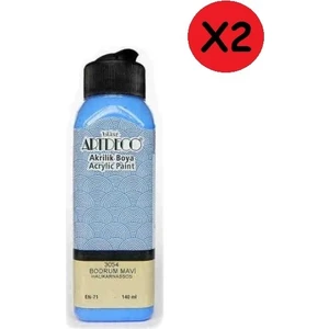 Akrilik Boya 140 ml Bodrum Mavi 2 Adet