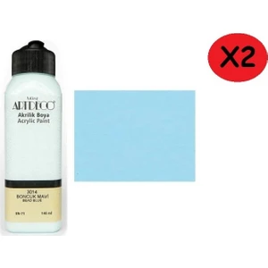 Akrilik Boya 140 ml Boncuk Mavi 2 Adet