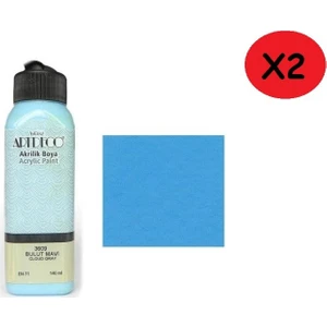Akrilik Boya 140 ml Bulut Mavi 2 Adet