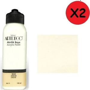 Akrilik Boya 140 ml Ekru 2 Adet