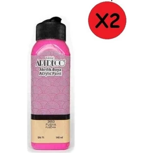 Akrilik Boya 140 ml Fuşya Y-070R-3653 2 Adet