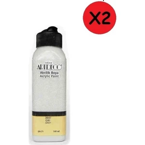 Akrilik Boya 140 ml Gri 2 Adet