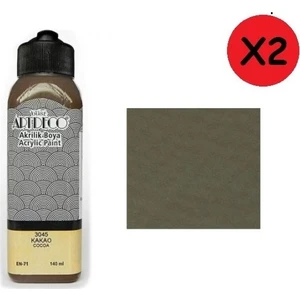 Akrilik Boya 140 ml Kakao 2 Adet