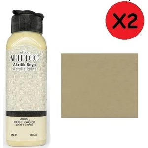 Akrilik Boya 140 ml Kese Kağıdı 2 Adet