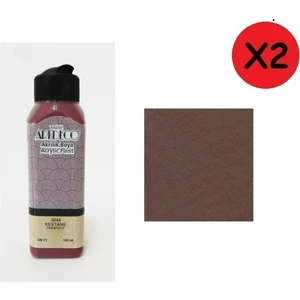 Akrilik Boya 140 ml Kestane Y-070R-3046 2 Adet
