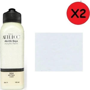 Akrilik Boya 140 ml Keten 2 Adet