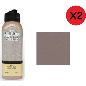 Akrilik Boya 140 ml Küllü Gül 2 Adet