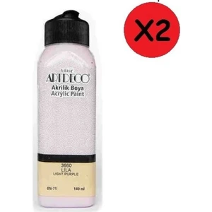 Akrilik Boya 140 ml Lila 2 Adet