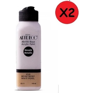 Akrilik Boya 140 ml Metalik  071R-3720 2 Adet
