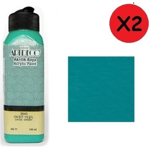 Akrilik Boya 140 ml Oksit Yeşil 2 Adet